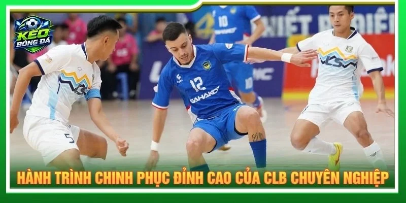 Hành trình chinh phục đỉnh cao của CLB chuyên nghiệp