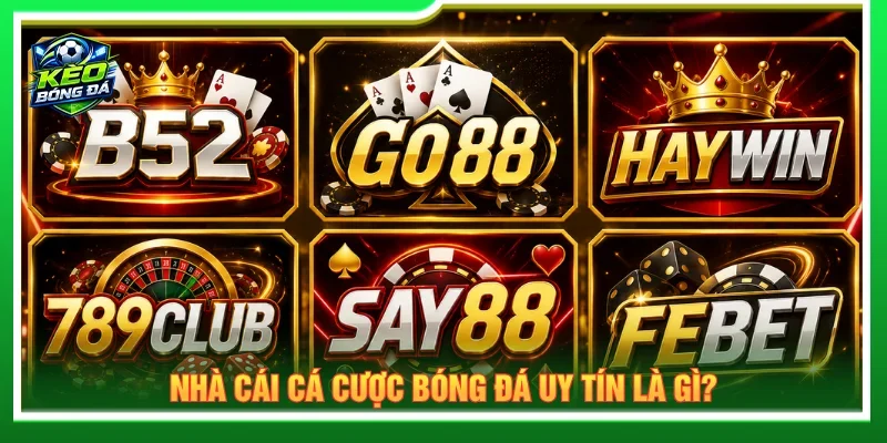Khái niệm nhà cái cá cược bóng đá uy tín