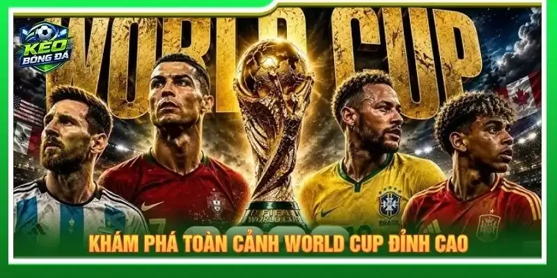 Khám phá toàn cảnh World Cup đỉnh cao