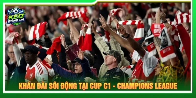 Khán đài sôi động tại Cup C1 - Champions League