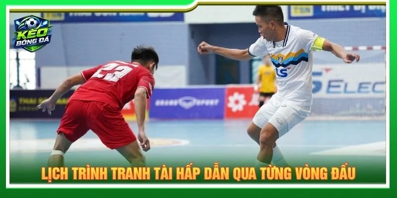 Lịch trình tranh tài hấp dẫn qua từng vòng đấu