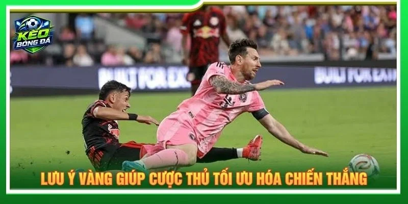 Lưu ý vàng giúp cược thủ tối ưu hóa chiến thắng
