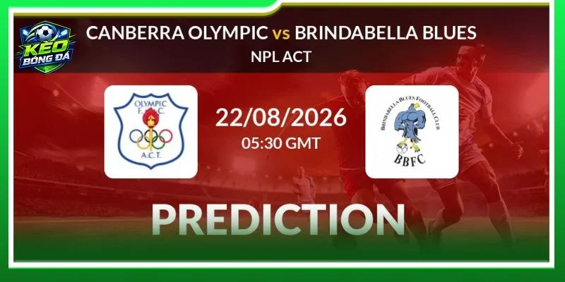 Nhận định Canberra Olympic vs Brindabella là cặp trận không cân sức tại giải đấu Úc