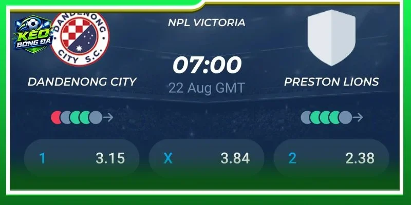 Nhận định chuyên sâu từ BLV Khắc Cường về cặp trận Dandenong City vs Preston Lions