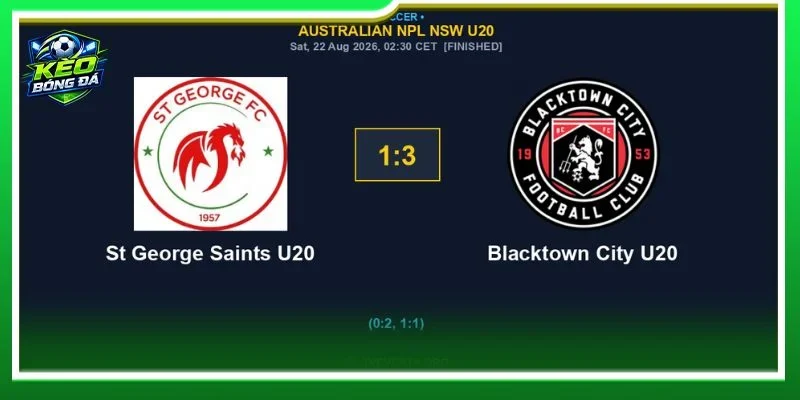 Nhận định chuyên sâu từ BLV Khắc Cường về cặp trận St George Saints vs Blacktown City