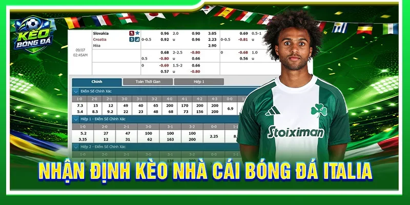 Nhận định kèo nhà cái bóng đá Italia