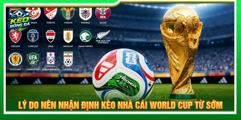 Việc nhận định kèo nhà cái World Cup để có cơ sở đặt cược