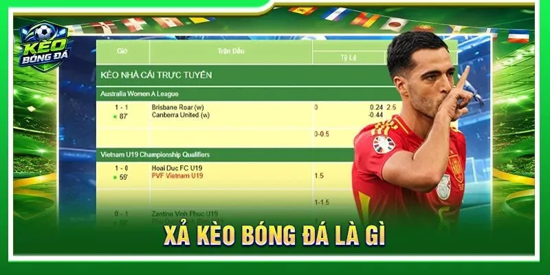 Xả Kèo Bóng Đá Là Gì? Cách Xả Kèo Cược Chuẩn Xác Nhất